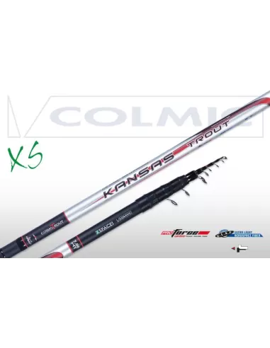 Colmic Teleadjustable Rods Kansas Trout