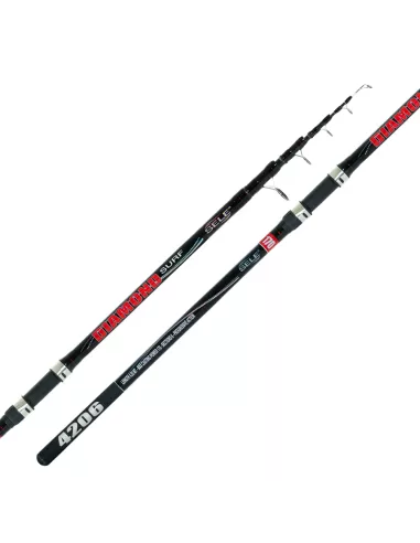 4.20 mt Carbon fishing rod Telescopic Surf Casting