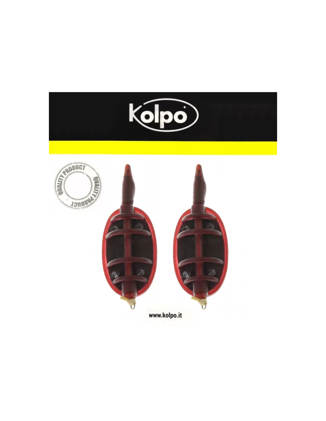 Super Method Elastic da Pesca Feeder Kolpo Grammatura Feeder Kolpo 20 Gr