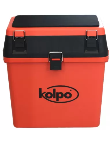 Basket with seat Accessories and strap Kolpo Orange