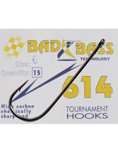 614 Bad Bass Tournament fishing hooks Bad Bass