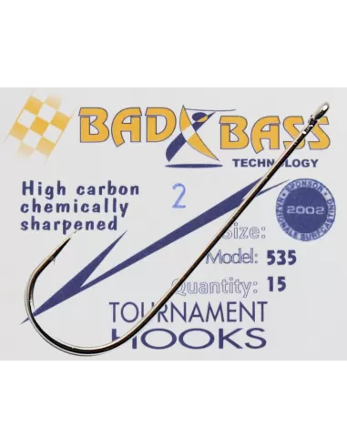 535 Bad Bass Tournament fishing hooks Aberdeen