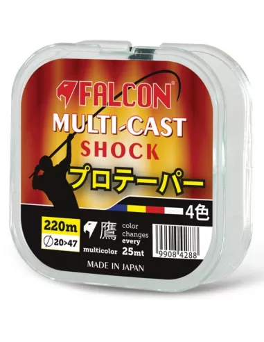 Filo da Pesca Conico Falcon Multicolor 220 mt