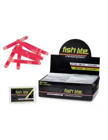 Fish Light Rosse 4.5x39 Starlite Confezione da 50 Pezzi Nuova Formula