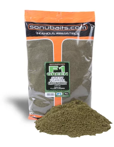 Groundbait Sonubaits F1 Green 2 kg