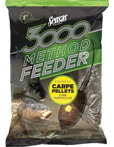 Groundbait Feeder Sensas man 3000 Method Carp Pellets - fishing tackle