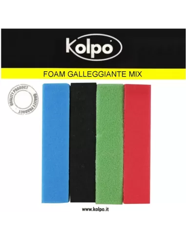 Foam Pop Up Galleggiante per Esche Mix Kolpo