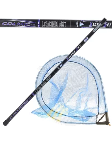 Telescopic landing net Colmic Sector head