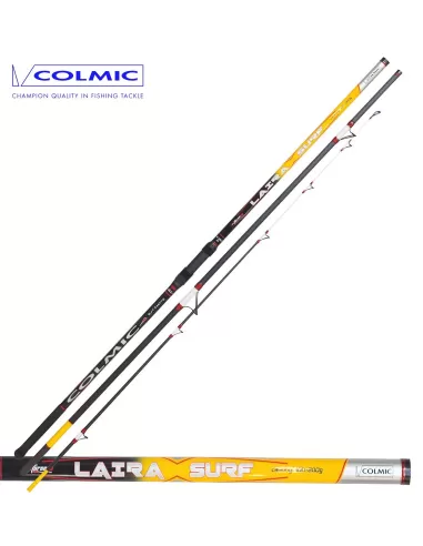 Canna Surf Casting Colmic Laira 3 Pezzi-Pescaloccasione