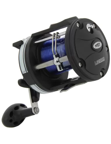 Trolling reel with wire