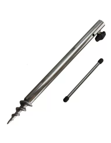 Stainless steel Auger for umbrellas and Pickets Kolpo