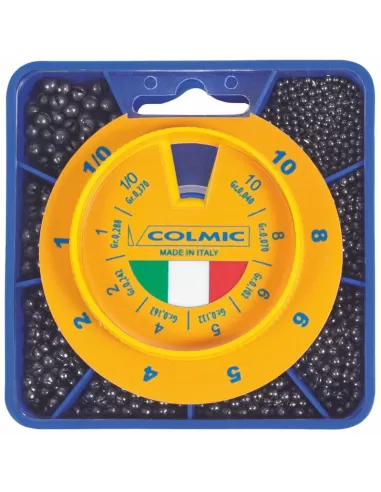 Colmic Mascot con Pallini Super Calibrati 8 Misure Fine Sile