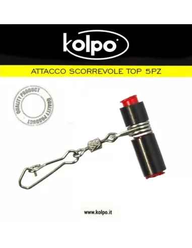 Aggancio Attacco Scorrevole Top Kolpo conf da 5 pz