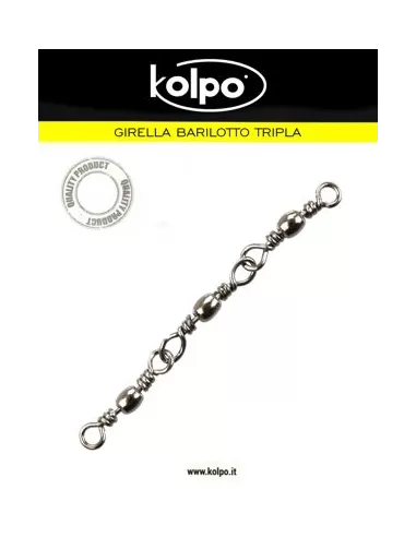 Girella Pesca Tripla Concatenata 12 pz