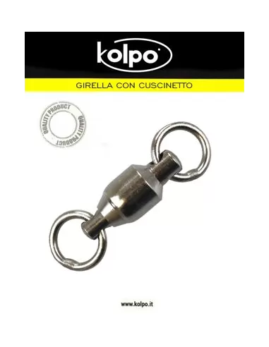 Extremely robust bearing swivel Kolpo