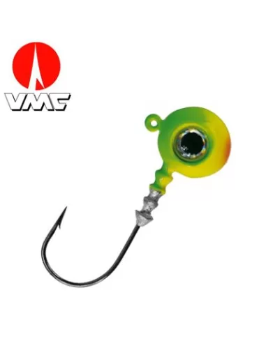 Vmc Teste Piombate Jig Big Eye Green 4 pz-Pescaloccasione