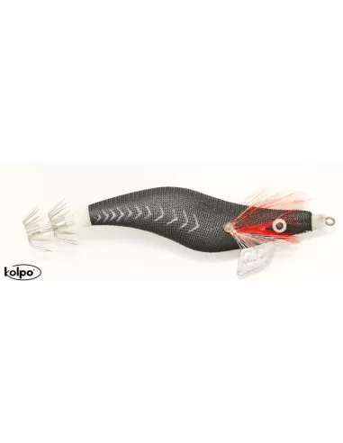 Black Squid Jigs Fishing Kolpo