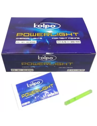 Kolpo Power Light da Pesca 4.5x39 mm Starlight Confezione da 50 Pezzi-Pescaloccasione