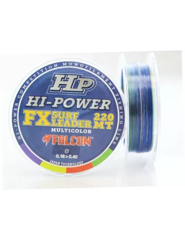 Falcon Thread Fishing Surfcasting FX Surf Leader 220 mt Multicolor