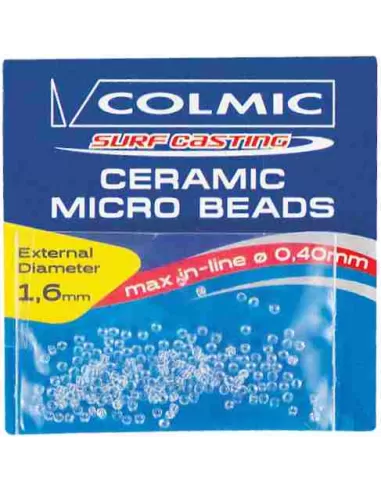 Colmic Micro ceramic beads for beams 100 PCs