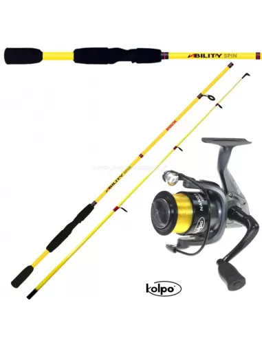 Kit Spinning Rod Bulox Ability 210 Reel Nanga