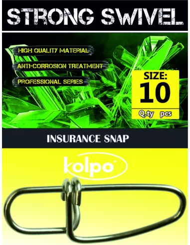 Snap Hooks Snap Kolpo Insurance 10 PCs