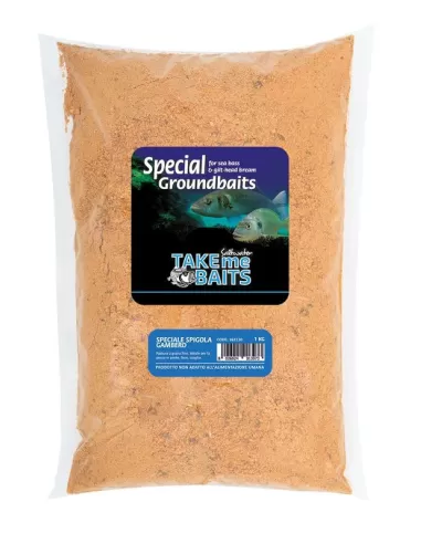 Groundbait 1 kg sea bass Special with shrimp Ground