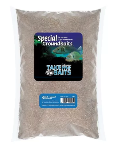 Special sea bream with mussels and Crabs groundbait 1 kg