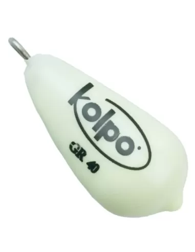 Piombi Fishing Kolpo Pera Extra Phosphorescent White