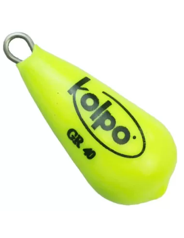 Piombi Fishing Kolpo Pera Extra Phosphorescent Yellow