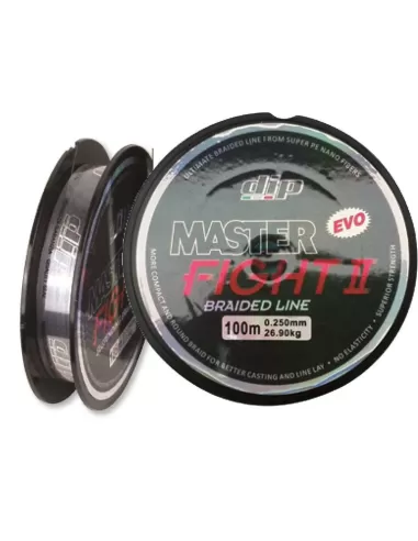 Dip Trecciato per la Pesca Braided Master Fight II 100 mt-Pescaloccasione