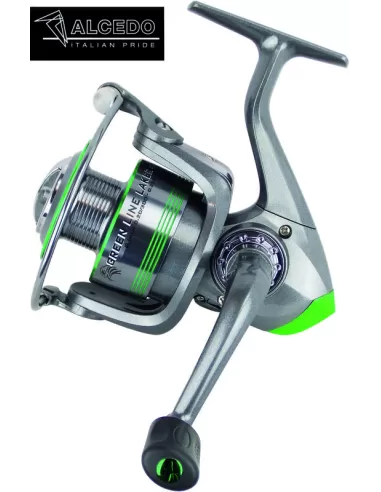 Alcedo reel Green Line Laker front drag