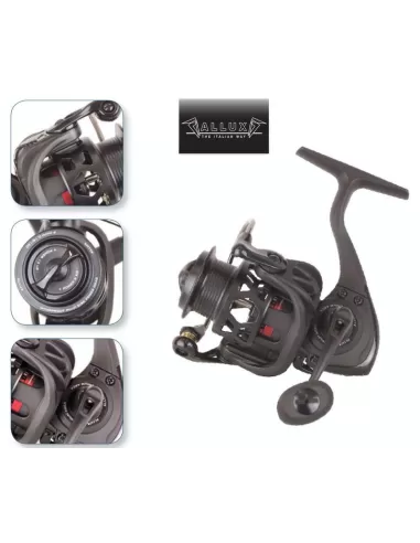 Allux spinning reel Ruthenium Area 9 Bearings