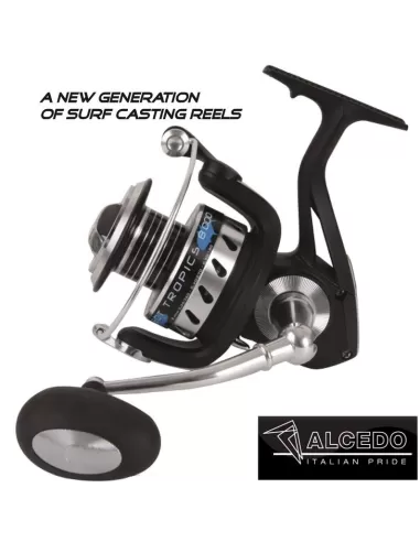 Alcedo reel fishing Elect Tropics 18 kg Drag