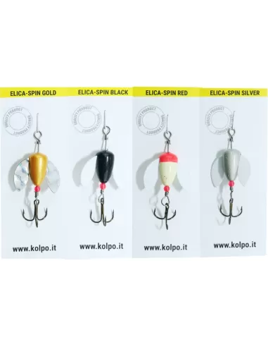 Artificial Bait Fishing Kolpo Rotating Propeller Spin