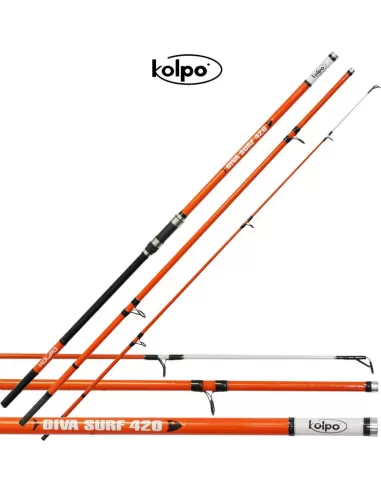 Fishing rod Kolpo 420 100-200 Grams micrografts Diva Surf Casting