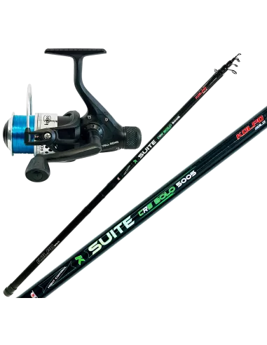 Kit Fishing Bolognese Rod Reel Filo Kolpo