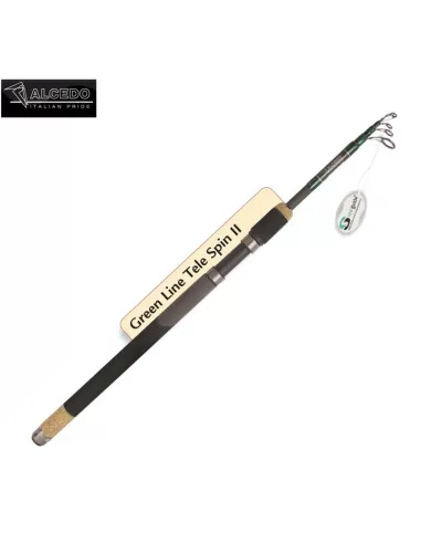 Spining fishing rod Telescopic Alcedo Tele Spin