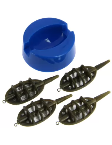 Kolpo Inline Method Feeder Set 5 pz - fishing tackle