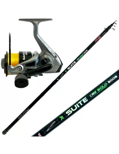 Combo Fishing Bolognese Rod Suite Reel Nanga Filo Energy Kolpo