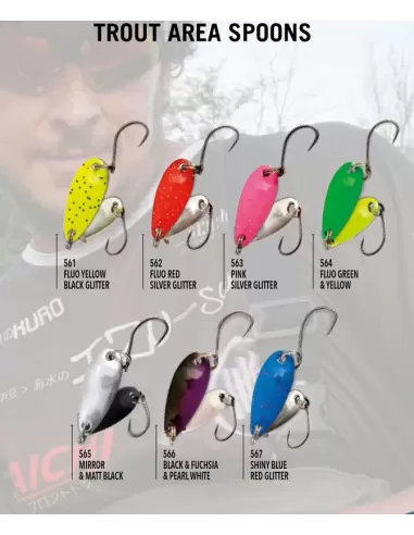 Nomura Akira Trout Area Spoons 3.5 grams