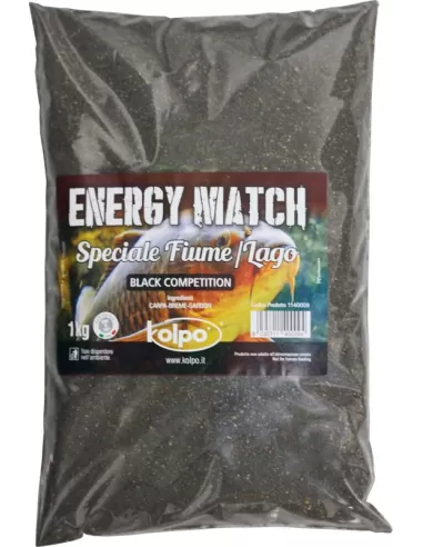 Pastura per la Pesca Energy Match Black Competition Breme Gardon Carpe-Pescaloccasione