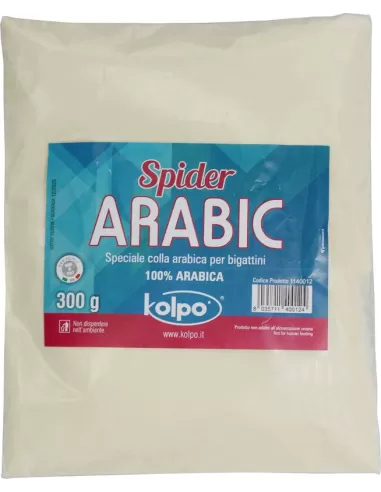 Adhesive Glue Arabica for live bait Maggots 300 gr Spider Arabic