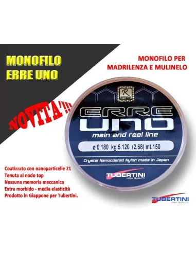 Monofilament fishing line and One 150 mt to Bolognese Tubertini Erre