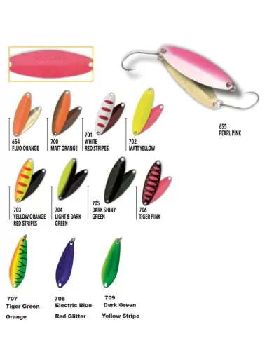 Spoon Nomura Ondulanti pesca Trout Area Isei Sue 1.6 gr-Pescaloccasione