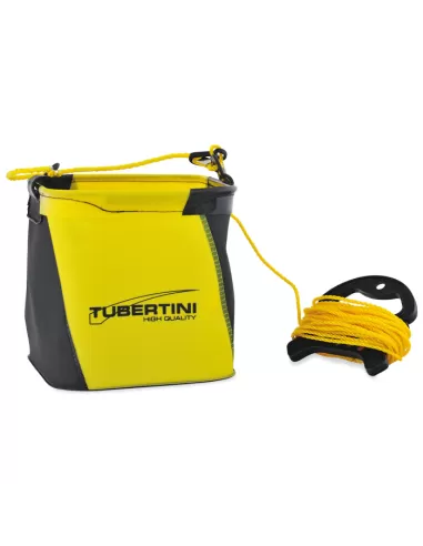 Tubertini Square Bucket Water Bucket Evo with Rope