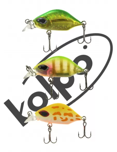 kit 3 Artificiale Pesca Spinning Gafo Kolpo 30 mm Esche Artificiali Kolpo