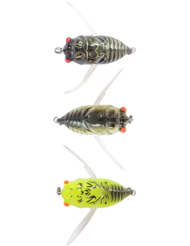 kit 3 Artificiali Pesca Spinning Mothra Kolpo 38 mm