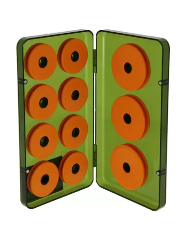 Kolpo Rig Box Con 8+3 Eva Rig Winders Porta Finali-Pescaloccasione