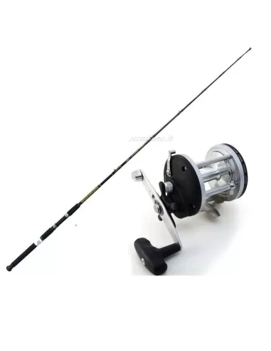 Combo Troll 1 Canna Custom 12-25 lb 1 Reel